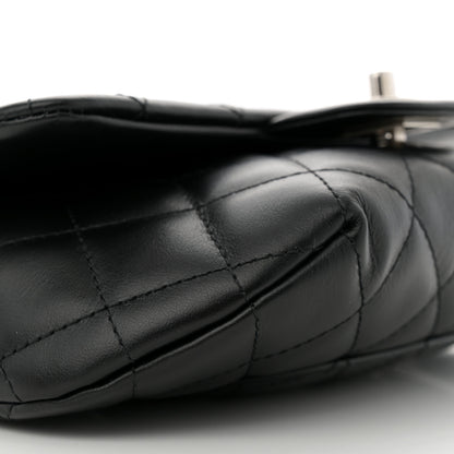 Chanel Calfskin Quilted CC Uniform Flap Belt Bag Black 9 of 10