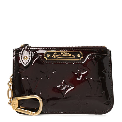 Louis Vuitton Vernis Key Pouch Amarante 1 of 6