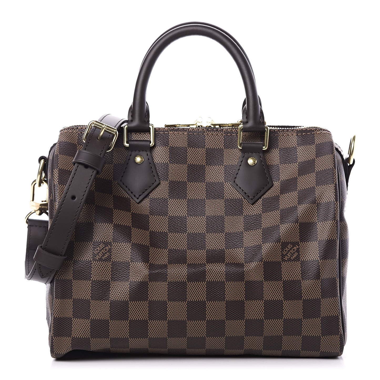 Damier Ebene Speedy Bandouliere 25