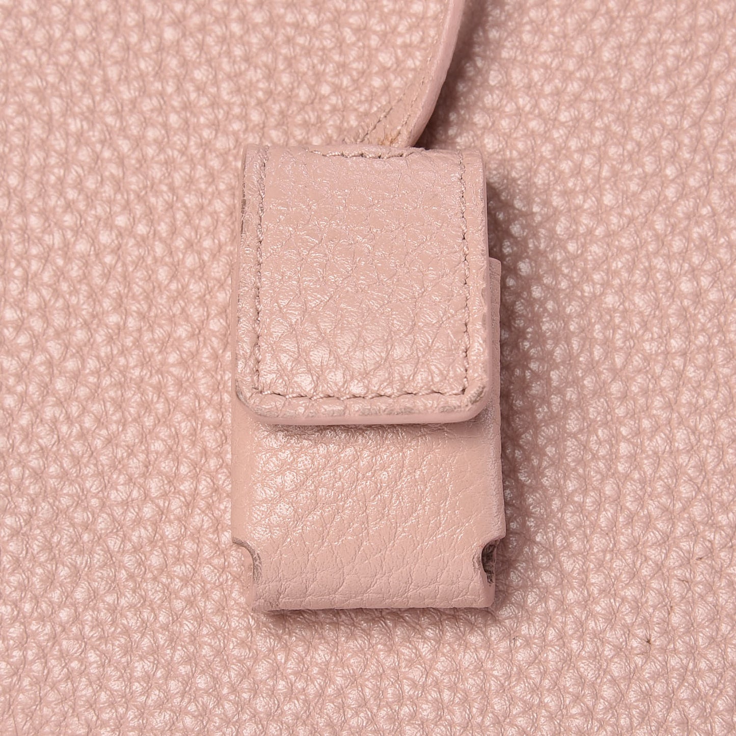 Grained Calfskin Baby Sac De Jour Antique Rose