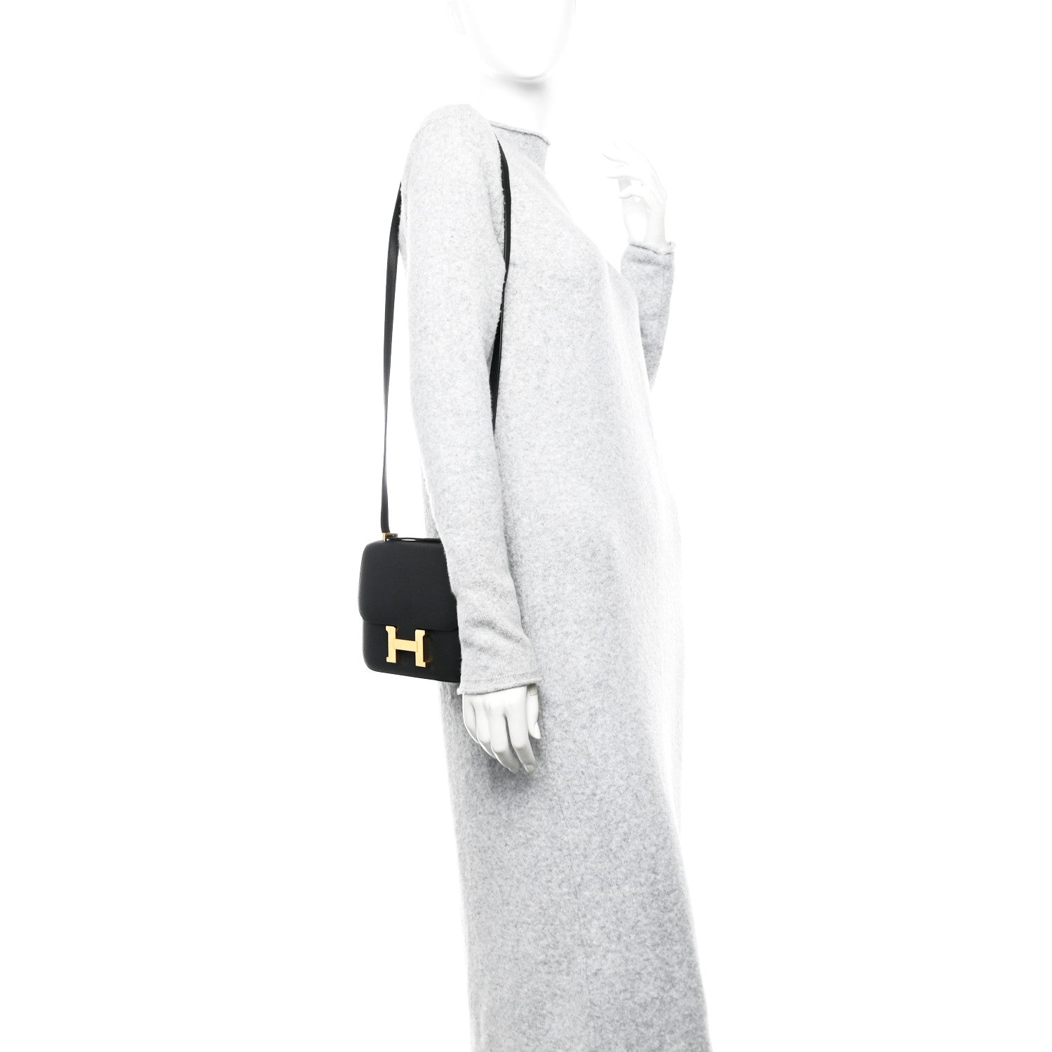 Hermes Epsom Constance 18 Black 2 of 11