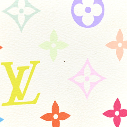 Louis Vuitton Monogram Multicolor Pochette Accessories White 13 of 13
