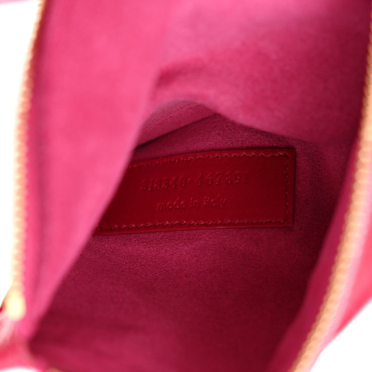 Saint Laurent Calfskin Suede Reversible East West Shopping Tote Pink 11 of 23