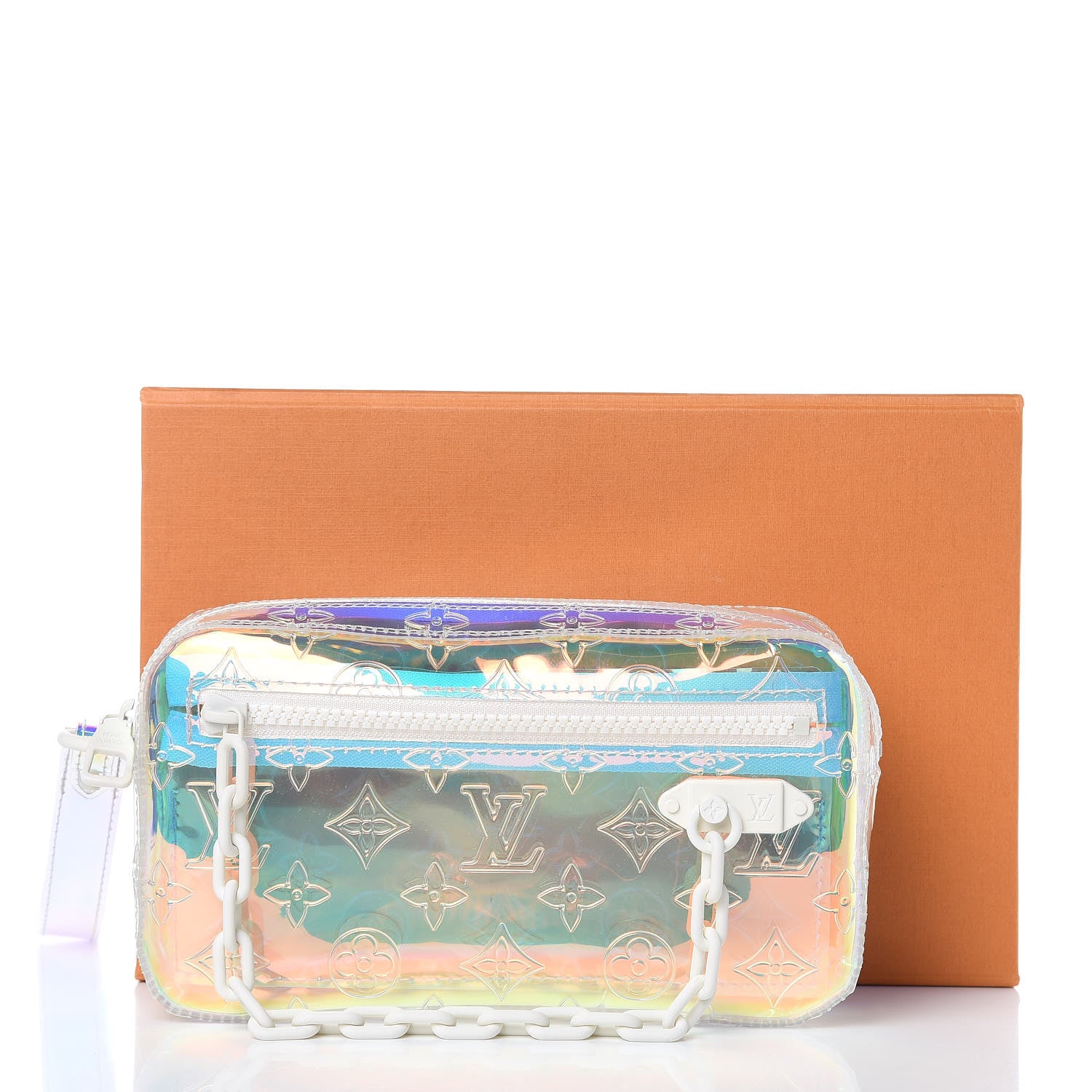Louis Vuitton PVC Monogram Pochette Volga Iridescent Prism 7 of 7