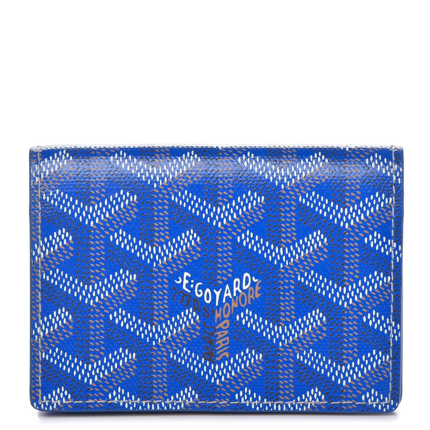 Goyard Goyardine Business Card Holder Sky Blue 1 of 8