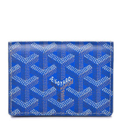 Goyard Goyardine Business Card Holder Sky Blue 1 of 8