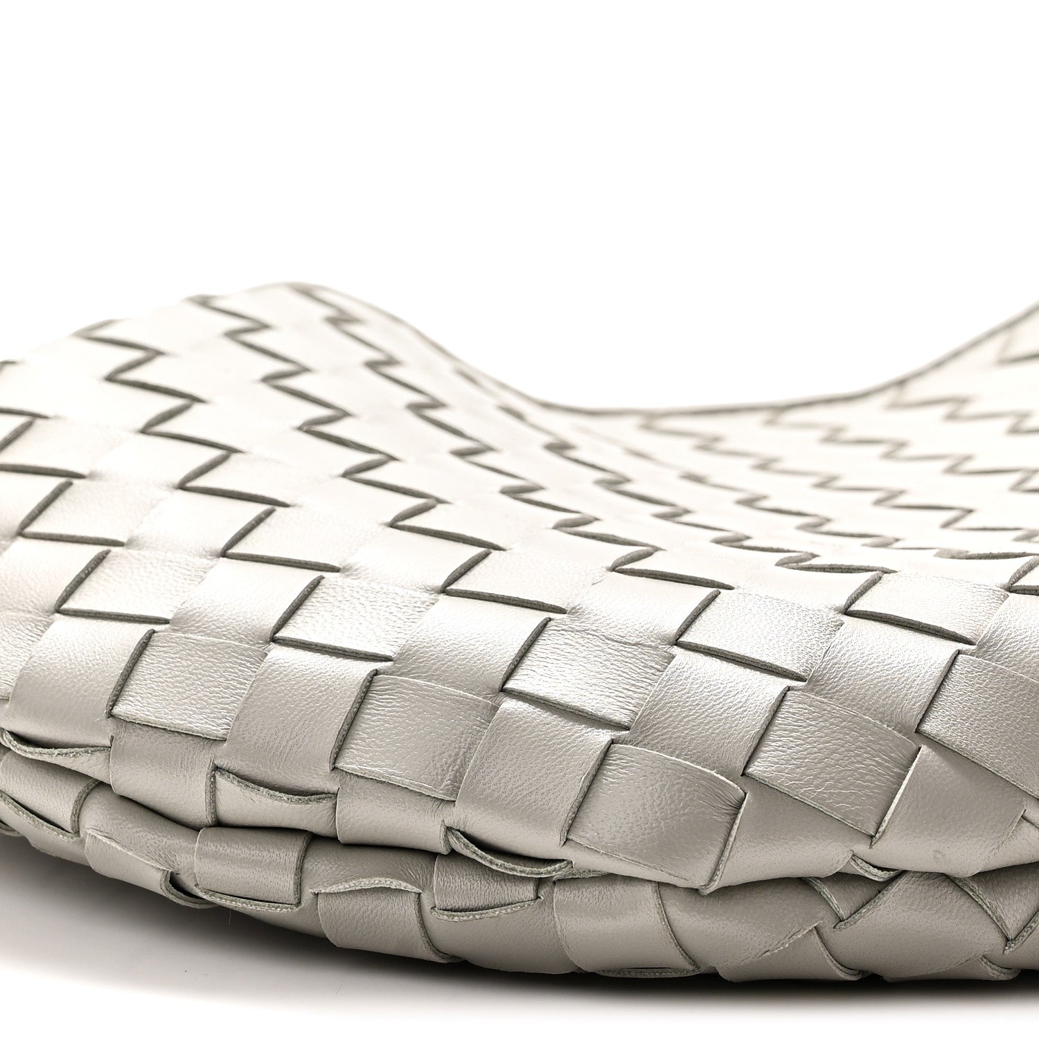 Bottega Veneta Nappa Intrecciato Sardine Bag Agate Grey 8 of 9