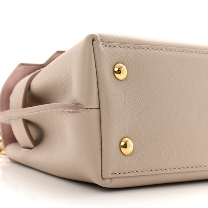 Louis Vuitton Soft Calfskin Mini Lockme Ever Greige 9 of 13