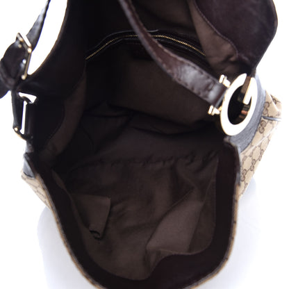 Gucci Monogram Medium Charlotte Hobo Brown 5 of 15