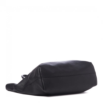 Prada Vitello Daino Tote Black 3 of 8