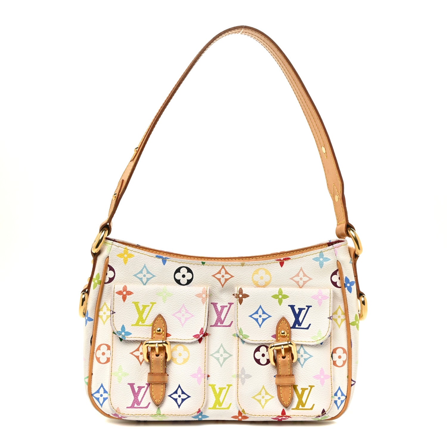 Louis Vuitton Monogram Multicolor Lodge PM White 1 of 30