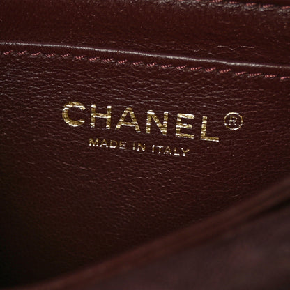 Chanel Lambskin Quilted Jumbo Coco Vintage Flap Purple 7 of 11