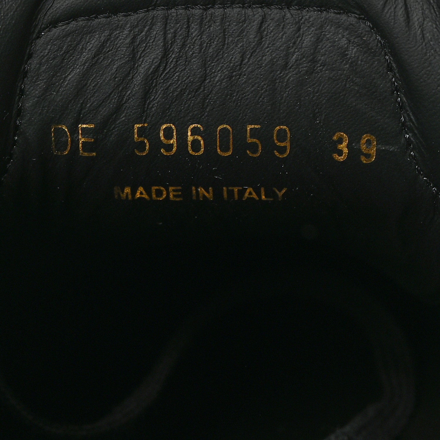 Saint Laurent Calfskin Andy Low Top Sneakers 39 Black 7 of 8