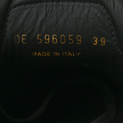 Saint Laurent Calfskin Andy Low Top Sneakers 39 Black 7 of 8