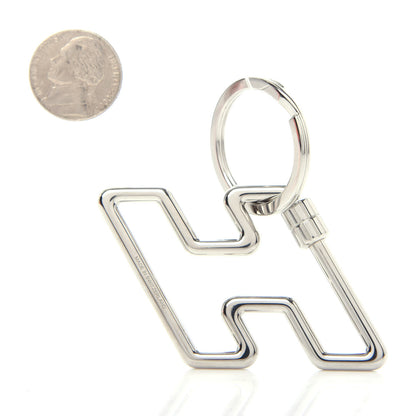 Hermes Stainless Steel H Too Speedy Key Ring 2 of 6
