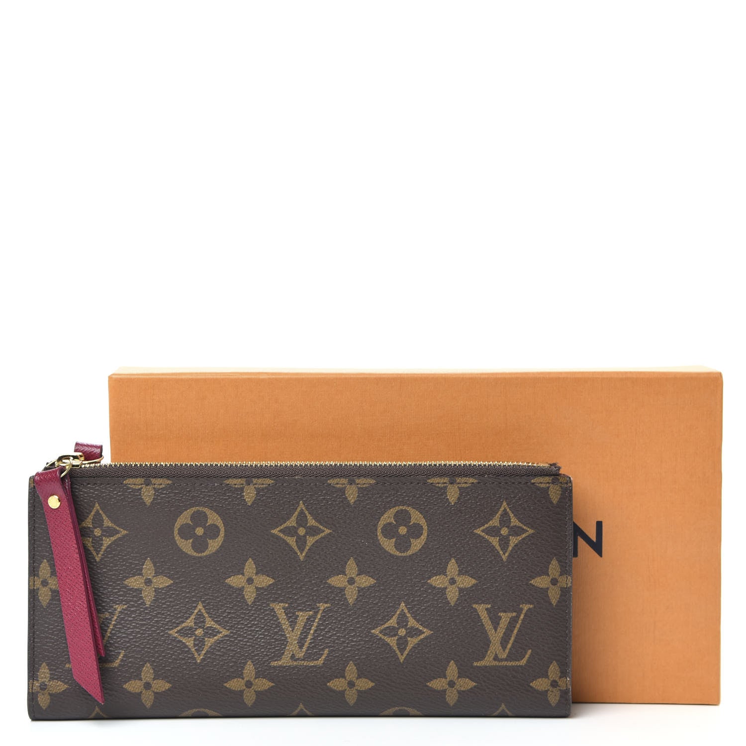 Louis Vuitton Monogram Adele Wallet Fuchsia 9 of 9