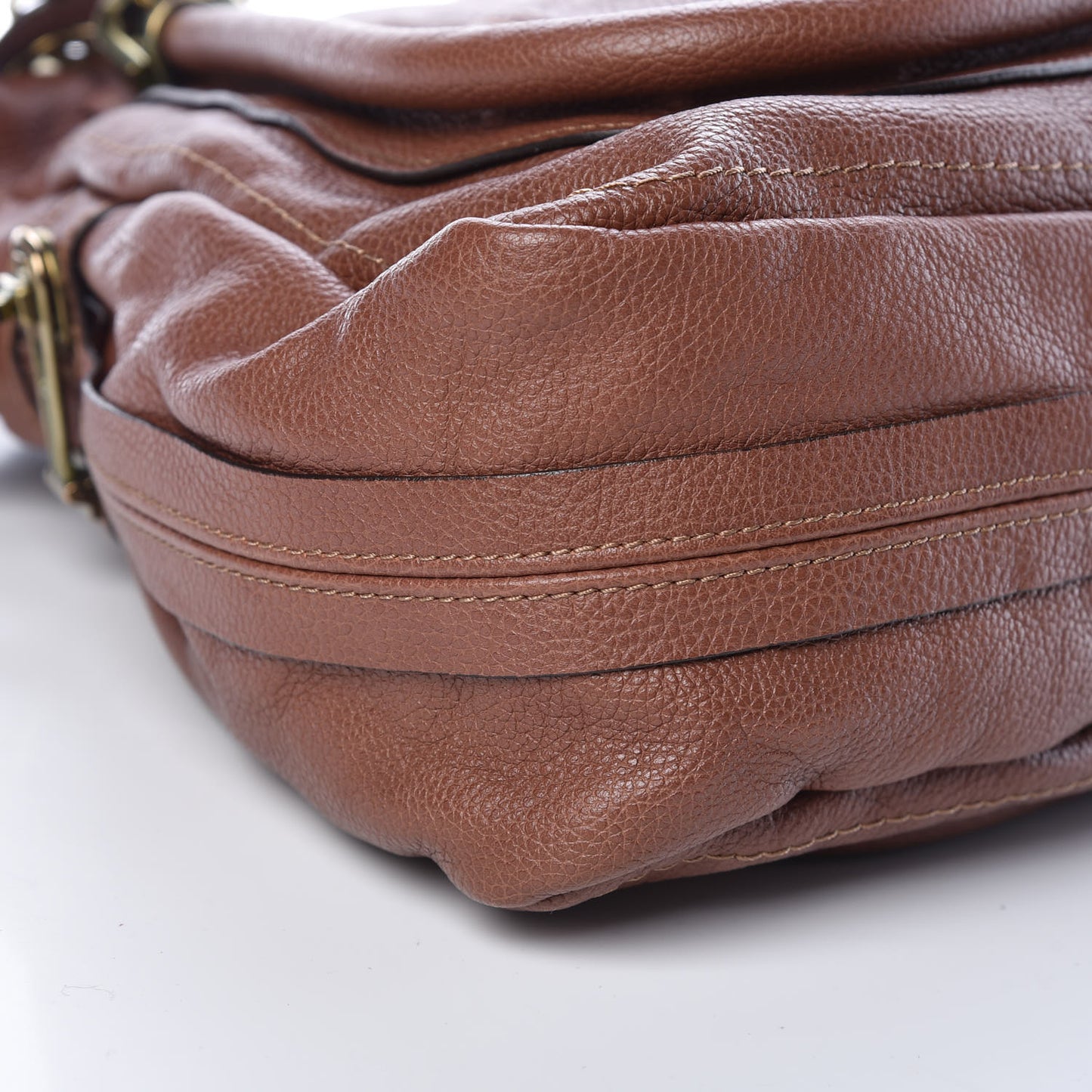 Calfskin Large Paraty Speculoos Brown