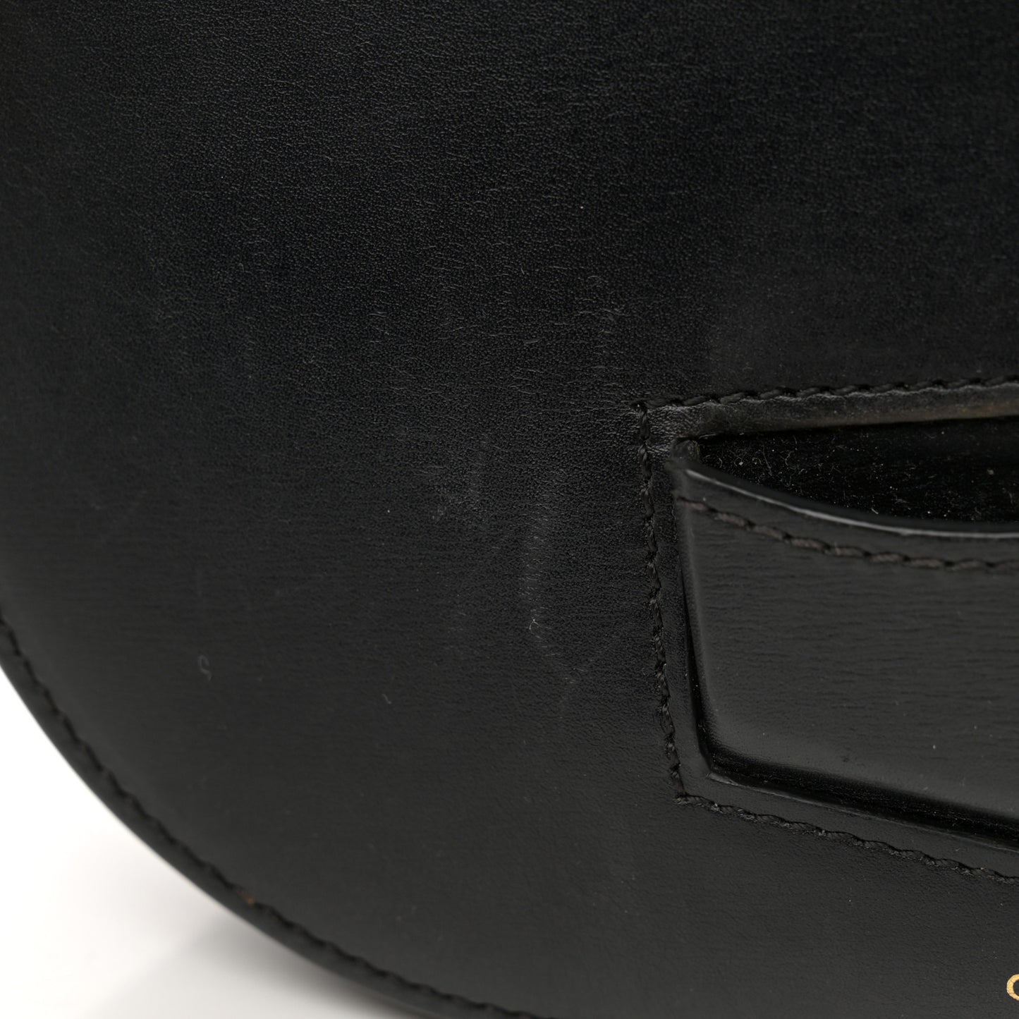 Palmelato Calfskin Small Trotteur Black