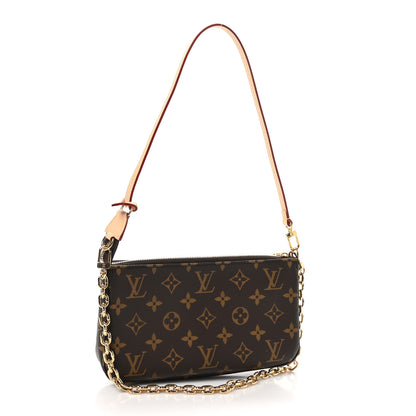 Louis Vuitton Monogram Chain Pochette Accessories 3 of 10