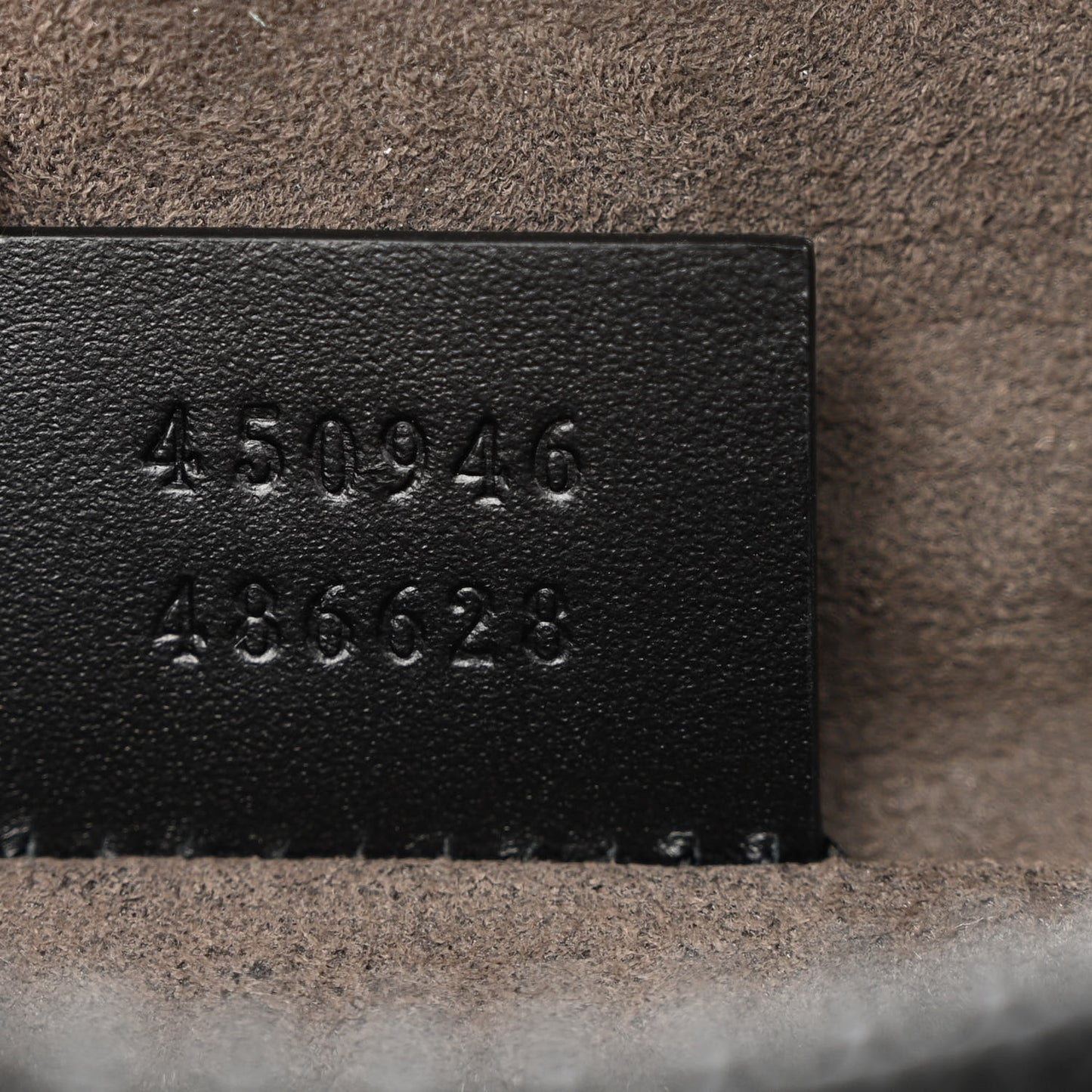 GG Supreme Monogram Belt Bag Black
