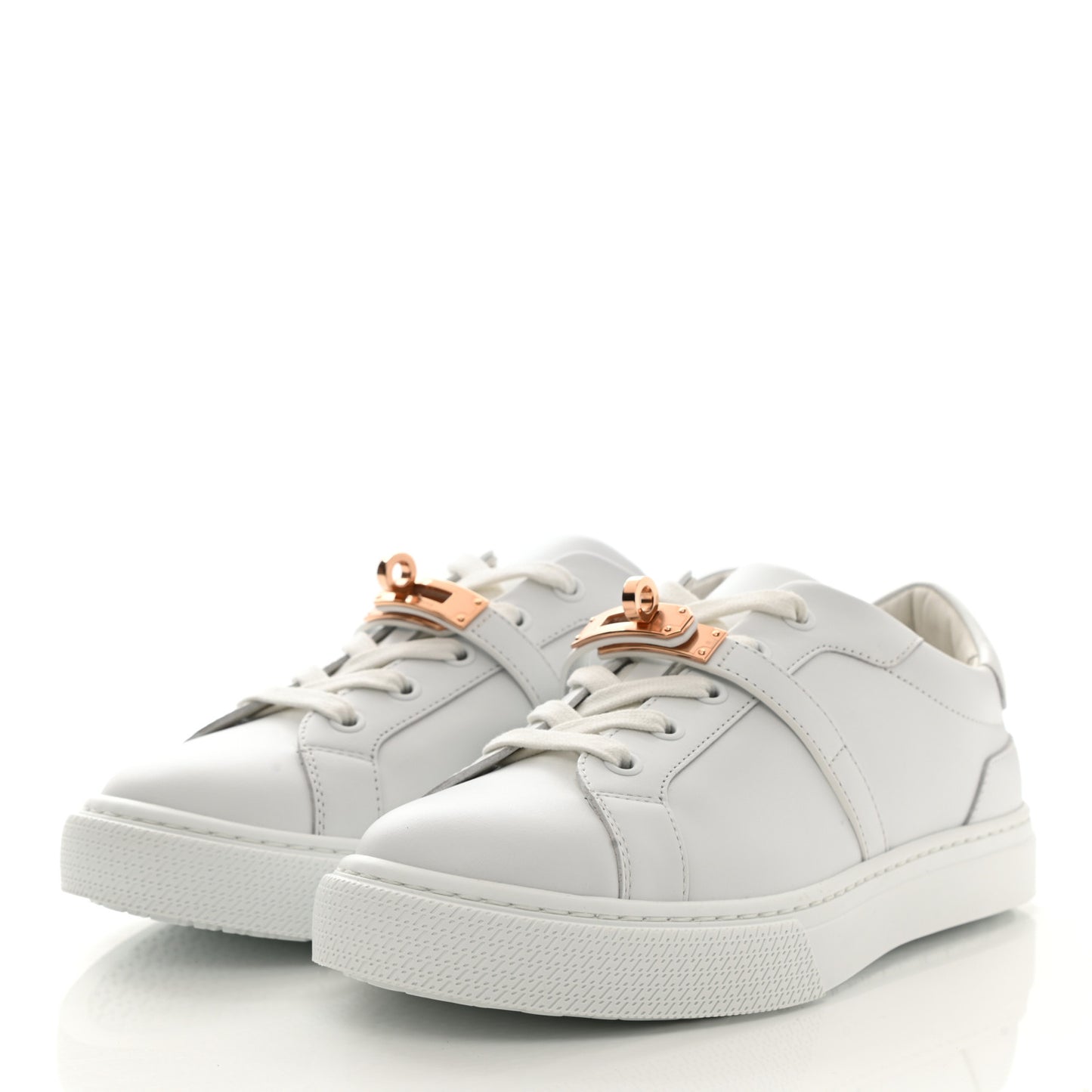 Calfskin Day Sneakers 37.5 White