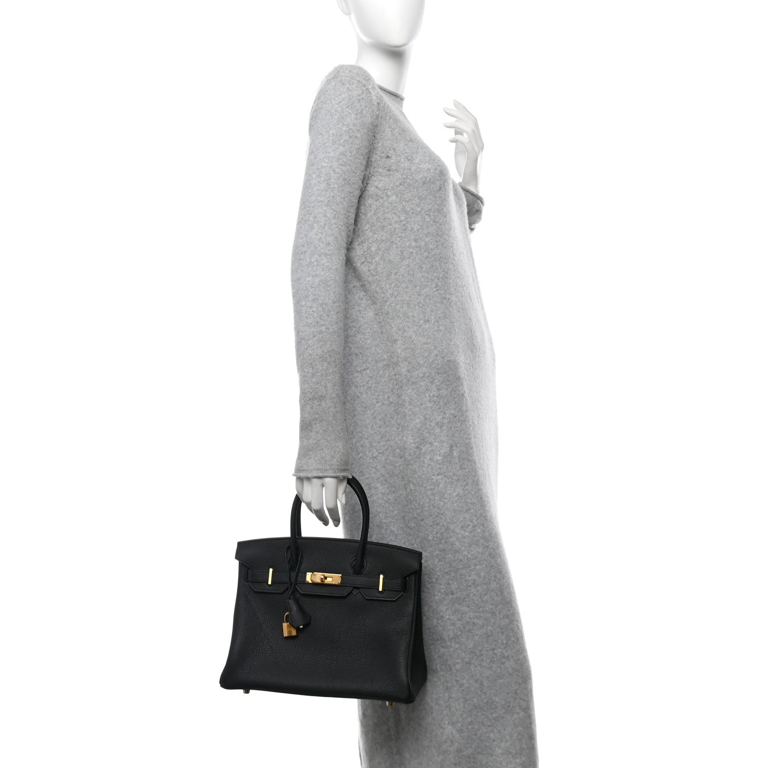 Hermes Togo Birkin 30 Black 2 of 11