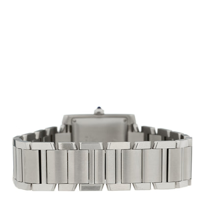 Cartier Stainless Steel 28mm Tank Francaise Automatic Watch 3 of 5