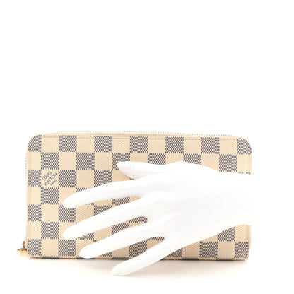 Louis Vuitton Damier Azur Zippy Organizer Wallet 4 of 16