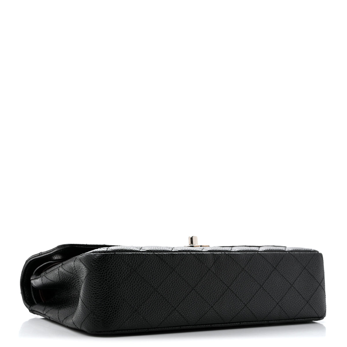 Chanel Caviar Quilted Medium Double Flap Black 4 of 14