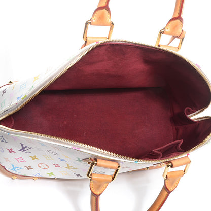 Louis Vuitton Monogram Multicolor Alma GM White 5 of 7