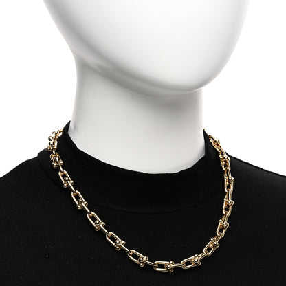Tiffany 18K Yellow Gold Medium HardWear Link Necklace 2 of 6