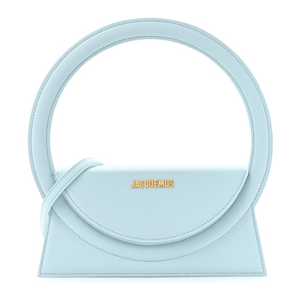 Jacquemus Calfskin Le Sac Rond Pale Blue 1 of 13