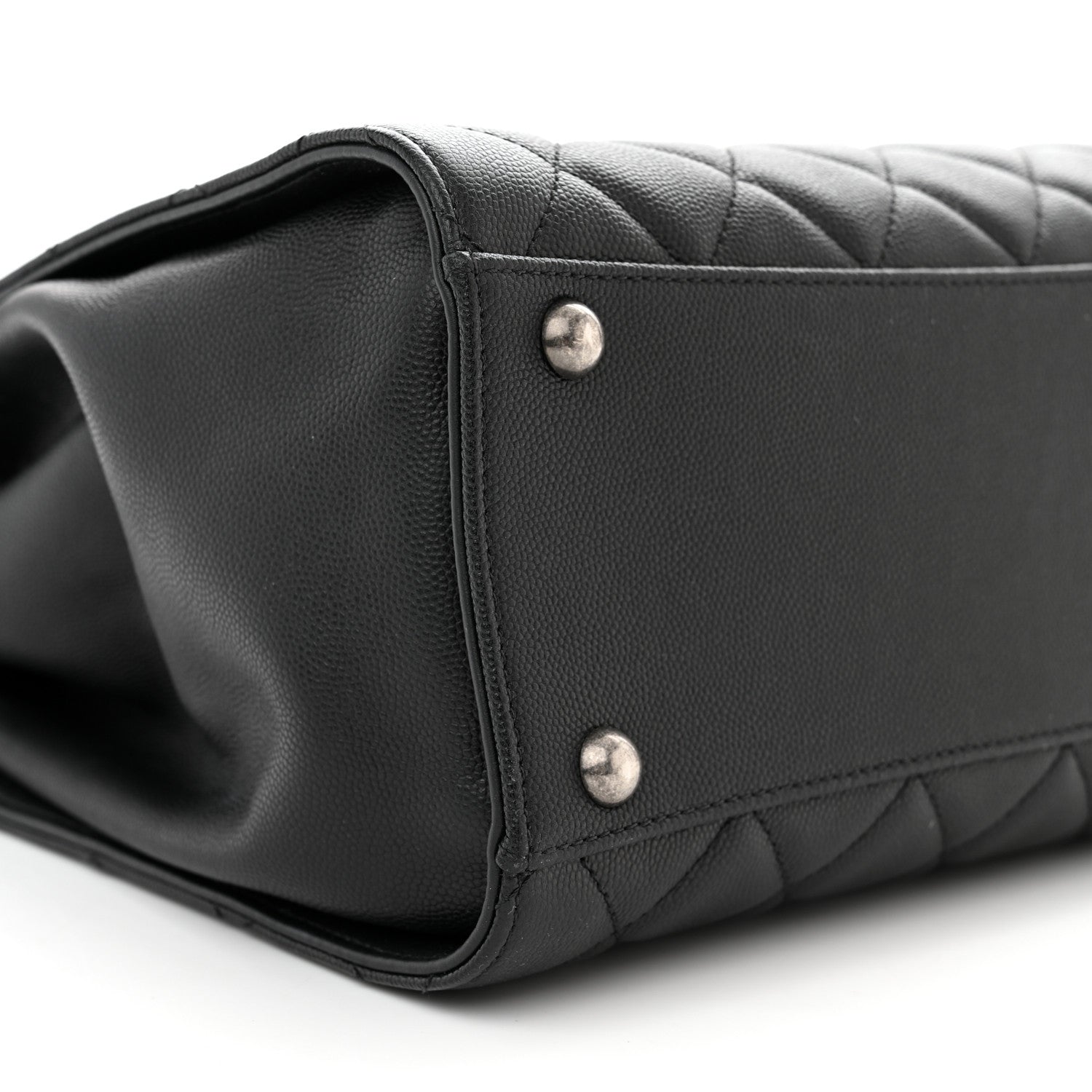 Chanel Caviar Quilted Medium CC Bucket Bag Black 9 of 13