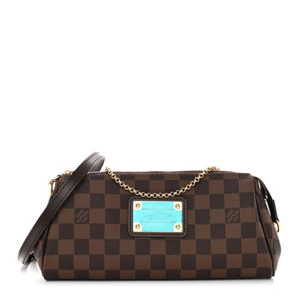 Louis Vuitton Damier Ebene Eva Clutch 1 of 10