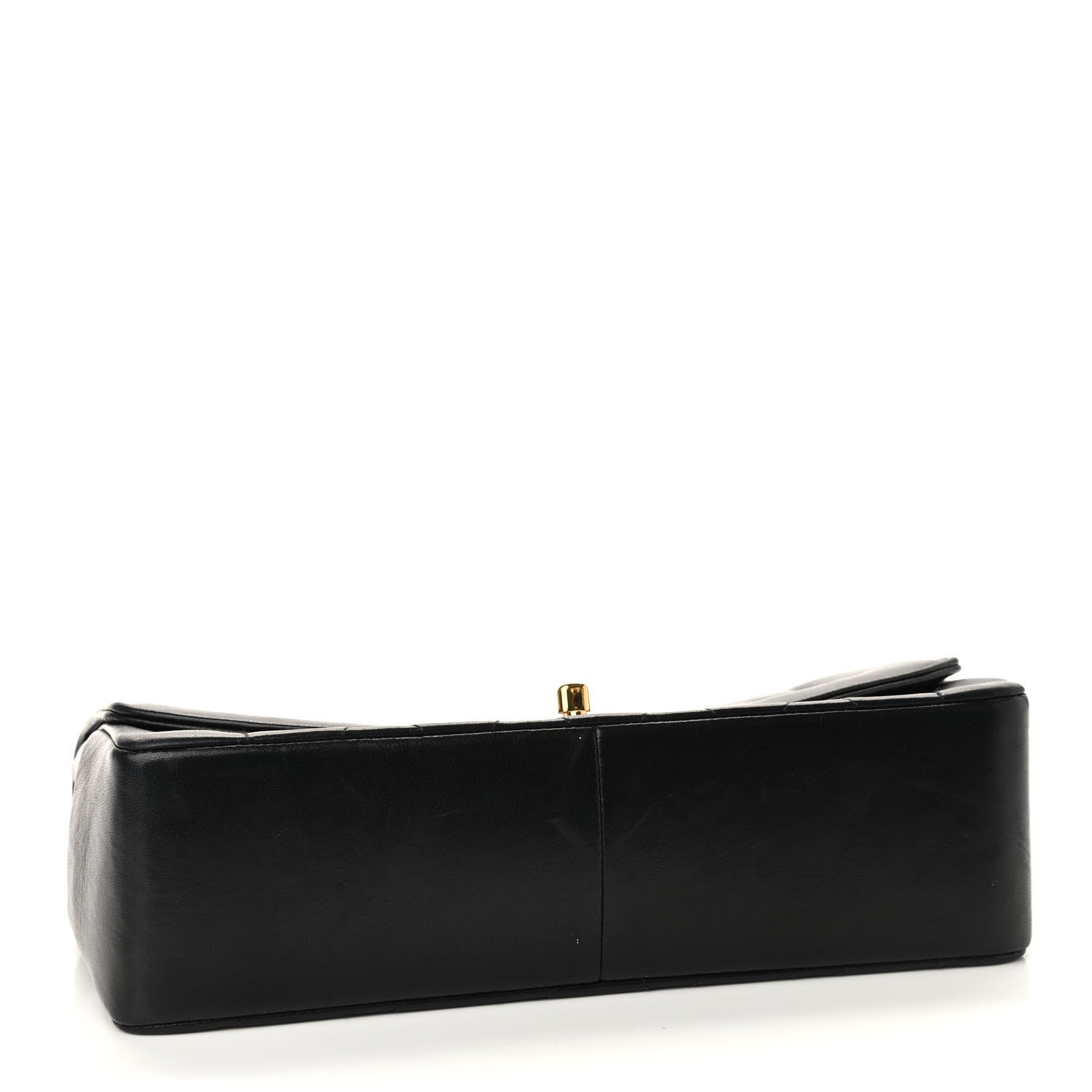 Chanel Lambskin Quilted Medium Single Flap Black 8 of 10