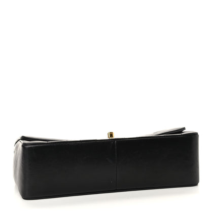 Chanel Lambskin Quilted Medium Single Flap Black 8 of 10