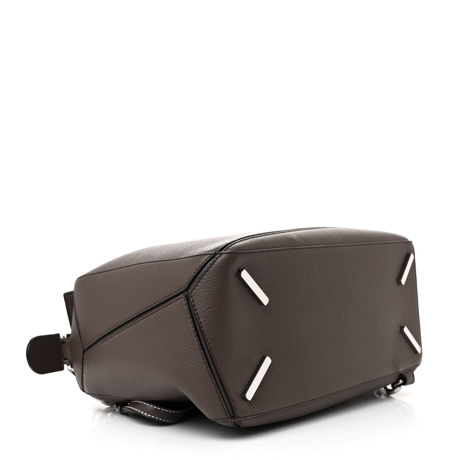 Loewe Calfskin Medium Puzzle Bag Dark Taupe 4 of 9