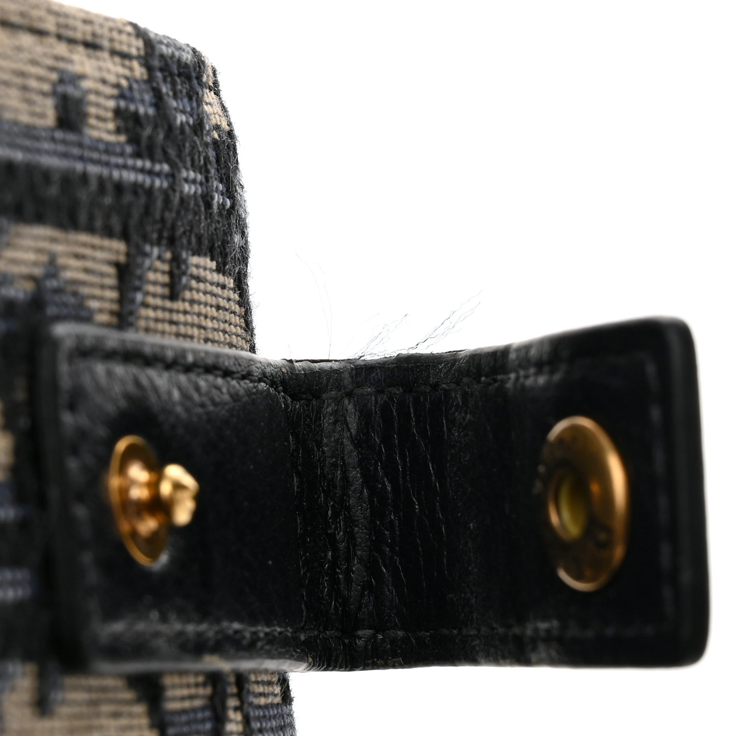 Oblique Saddle Belt Bag Blue