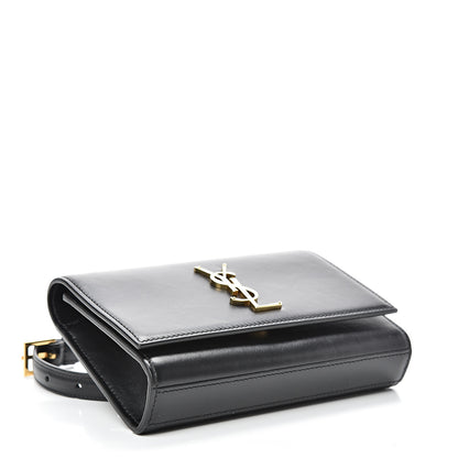 Saint Laurent Smooth Calfskin Monogram Kate Belt Bag Black 3 of 12
