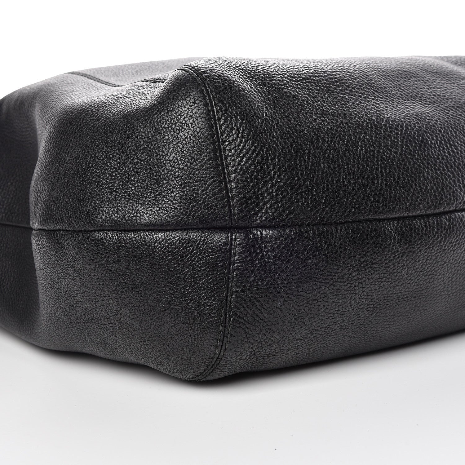 Gucci Calfskin Large Techno Horsebit Hobo Black 5 of 25
