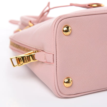 Prada Saffiano Lux Small Promenade Tote Orchidea 8 of 16