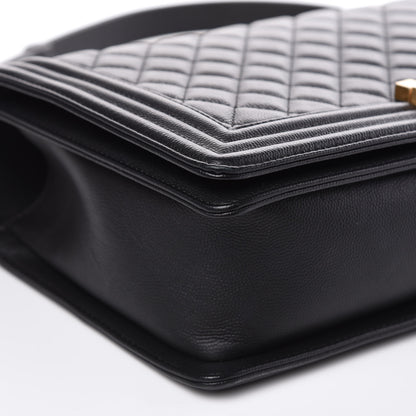 Chanel Caviar Quilted New Medium Boy Flap Black 5 of 13