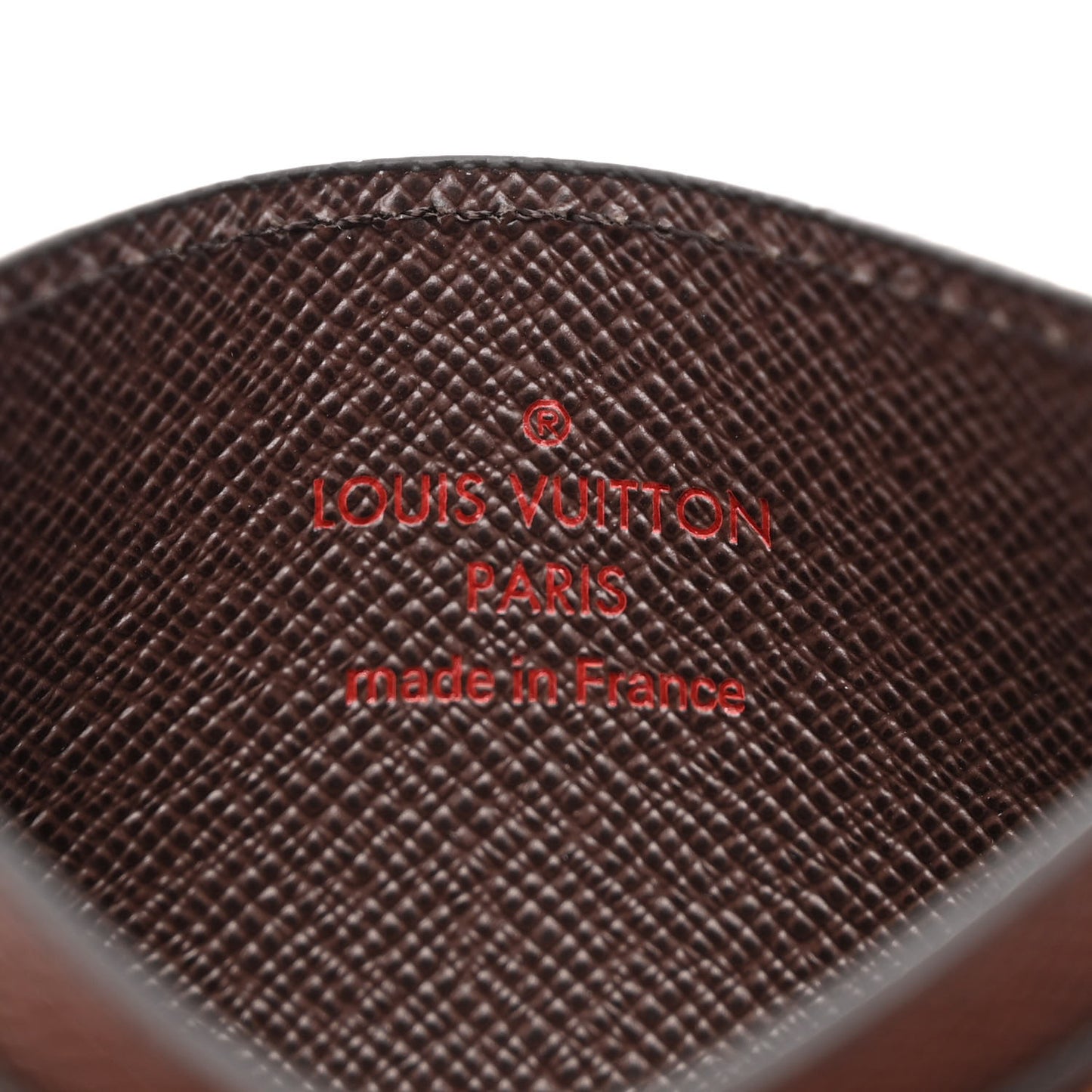 Damier Ebene Card Holder