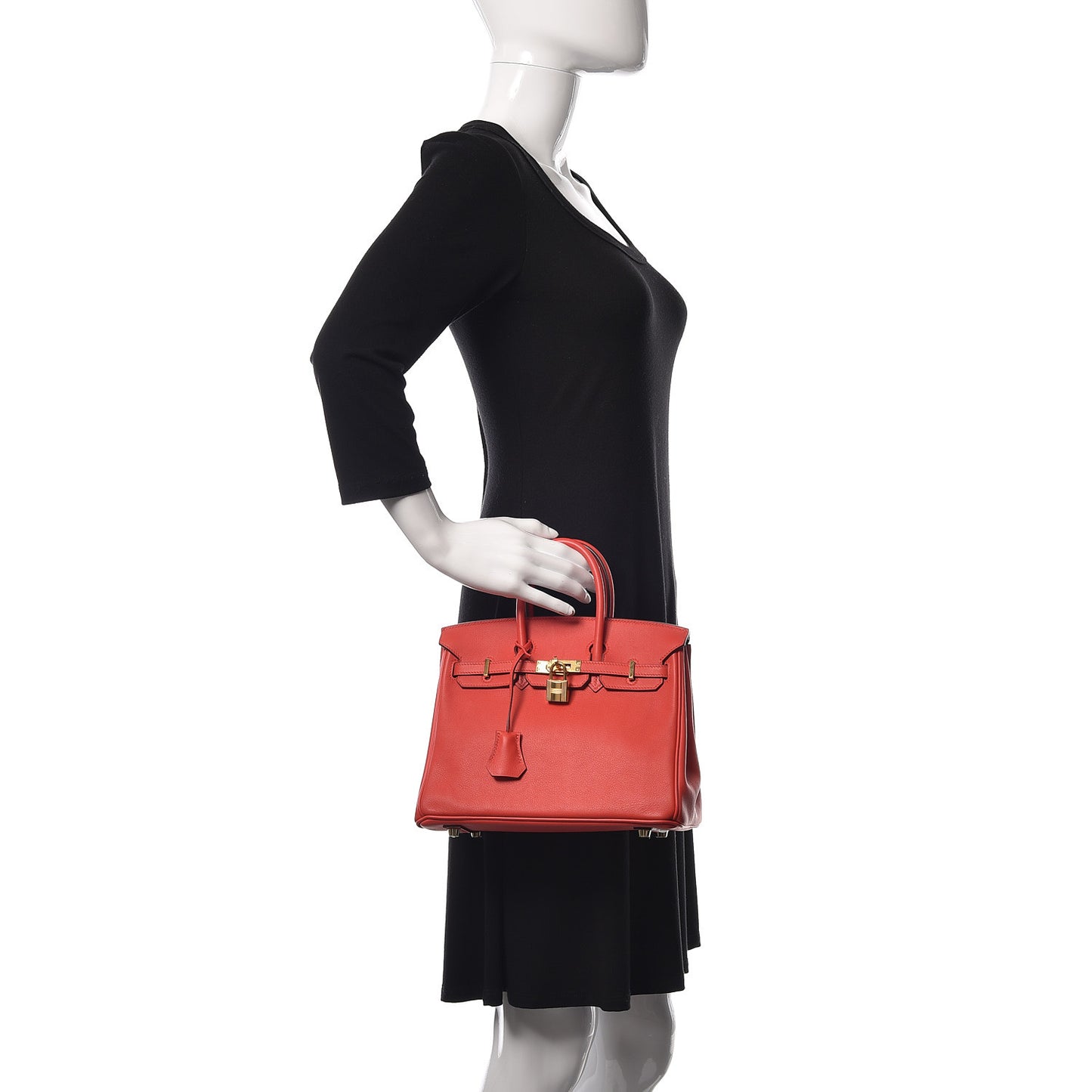 Swift Birkin 25 Rouge Tomate
