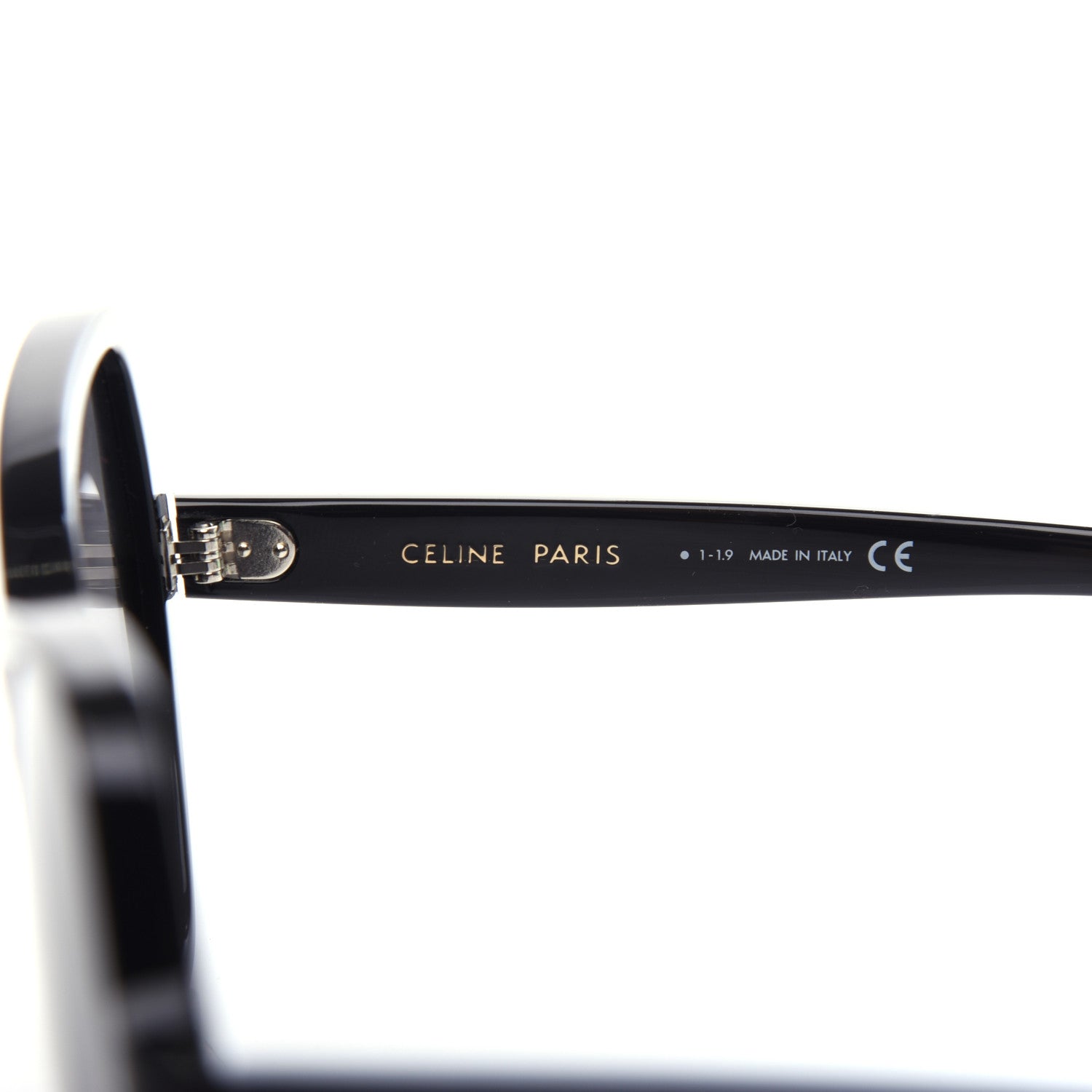 Celine Acetate Butterfly Sunglasses CL40064I Black 5 of 6