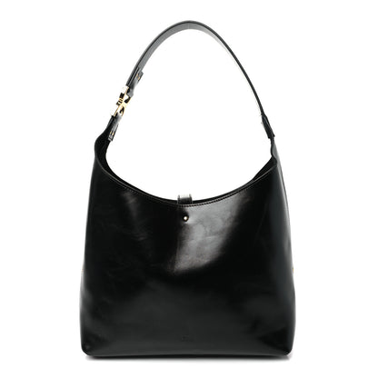 Chloe Shiny Calfskin Small Marcie Hobo Bag Black 1 of 10