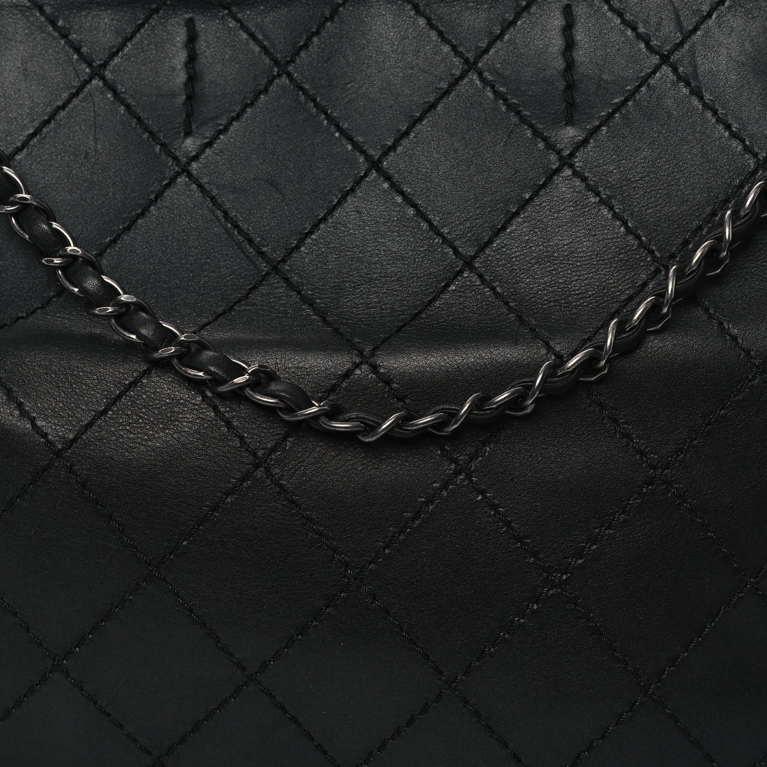 Chanel Calfskin CC Pocket Tote Black 8 of 12