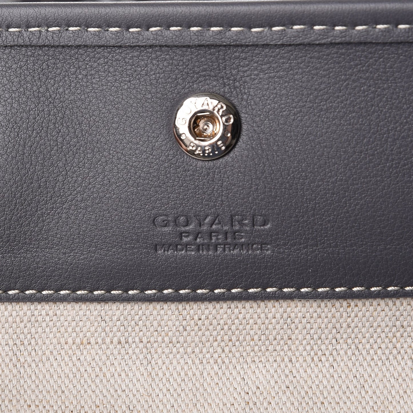 Goyardine Reversible Anjou PM Grey