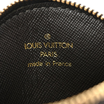 Louis Vuitton Mini Lin Round Coin Purse Kaki 6 of 6