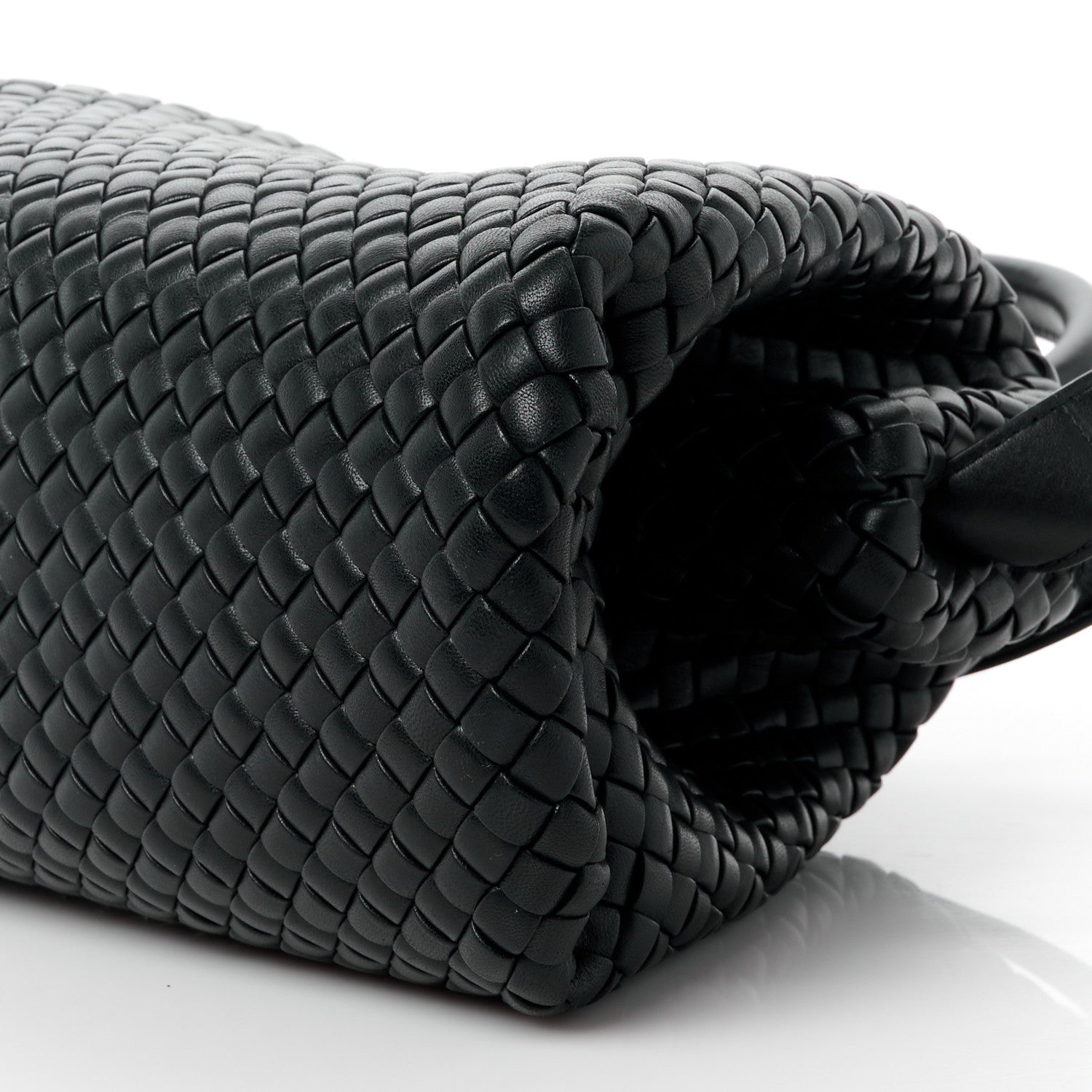 Bottega Veneta Nappa Intrecciato Medium Padded The Handle Tote Black 12 of 14